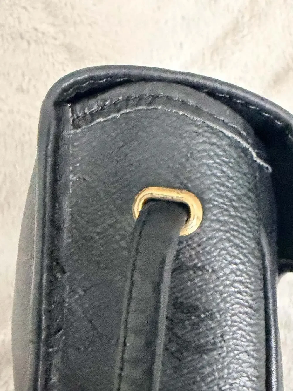 Christian Dior Honeycomb Vintage - Black Crossbody Bags, Handbags - CHR502619 - Picture 6 of 10